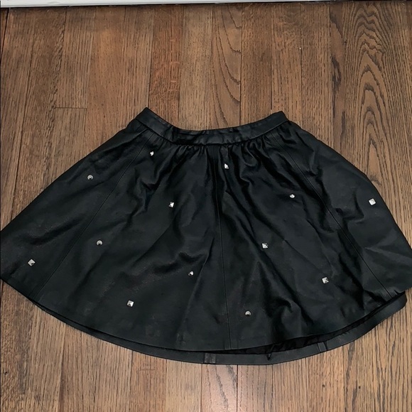 Vegan Leather Studded skirt - Picture 2 of 2